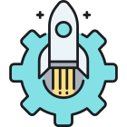 Rocket lancée icon