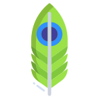 Feather icon