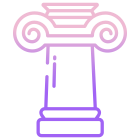 Ionic Greek Pillar icon