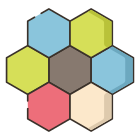 Hexagons icon