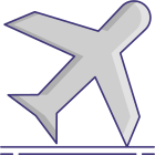 Flugzeug icon