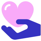 Hand Holding Heart icon