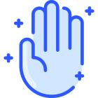 Ganze Hand icon