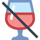 No alcohol icon