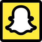 Snapchat a multimedia messaging app used globally icon