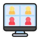 Videokonferenz icon