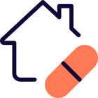 Stock of medicine in a Pharmacy Store icon