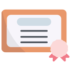 Certificate icon