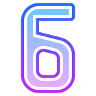 숫자-6 icon