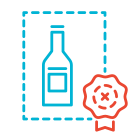 Lizenzierung von alkoholischen Getränken icon