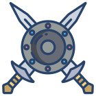 Soldier Shield And Swords icon