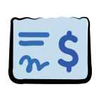 Chèque de paie icon