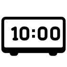 10:00 icon