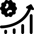 Spike in the coronavirus endemic graph layout icon