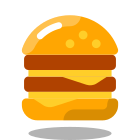 Hamburger al formaggio icon