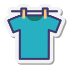 Clothes line icon