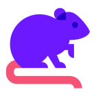 Ratte Silhuette icon