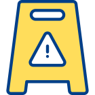 Slippery Floor Warning icon