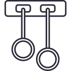 외부-체조-링-스포츠-구피-라인-케리스메이커 icon