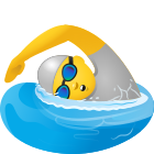 人游泳 icon