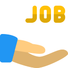 Referring or sharing job to other candidates icon