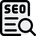 Find an accurate file to perform seo work online icon