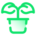 Vaso de planta icon