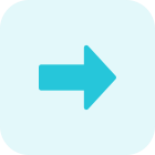 Forward arrow button icon