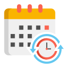 Calendar Return icon