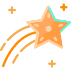 shooting star icon