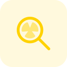 Search file and on nuclear energy plant icon