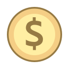 Us Dollar Circled icon