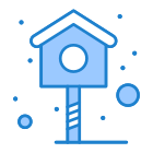 외부-새집-캠핑-플랫아티콘-블루-플랫아티콘 icon