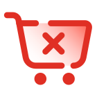 Clear Shopping Cart icon