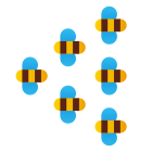Bienenschwarm icon