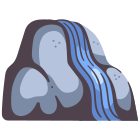 Waterfall icon