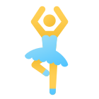 Ballerina-Ganzkörper icon