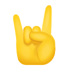 Zeichen-der-Hörner-Emoji icon