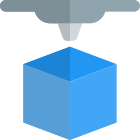 3D printing nozzle icon