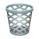 Wastebasket icon