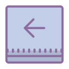 左箭头键 icon