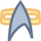 Badge Voyager Communicator (Star Trek) icon