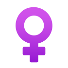signe-femelle-emoji icon