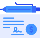 Bank Check icon