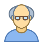 사람-노인-남성-피부-유형-3 icon