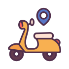 Delivery Bike icon