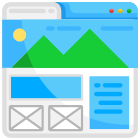 Landing Page icon