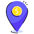 Bank Location icon