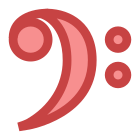 Bass Clef icon