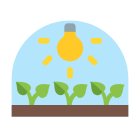 식물 조명 icon